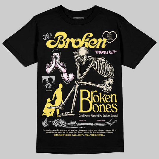 ASICS Gel-Nimbus 10.1 'Banana Split' DopeSkill T-Shirt Broken Bones Graphic Streetwear - Black