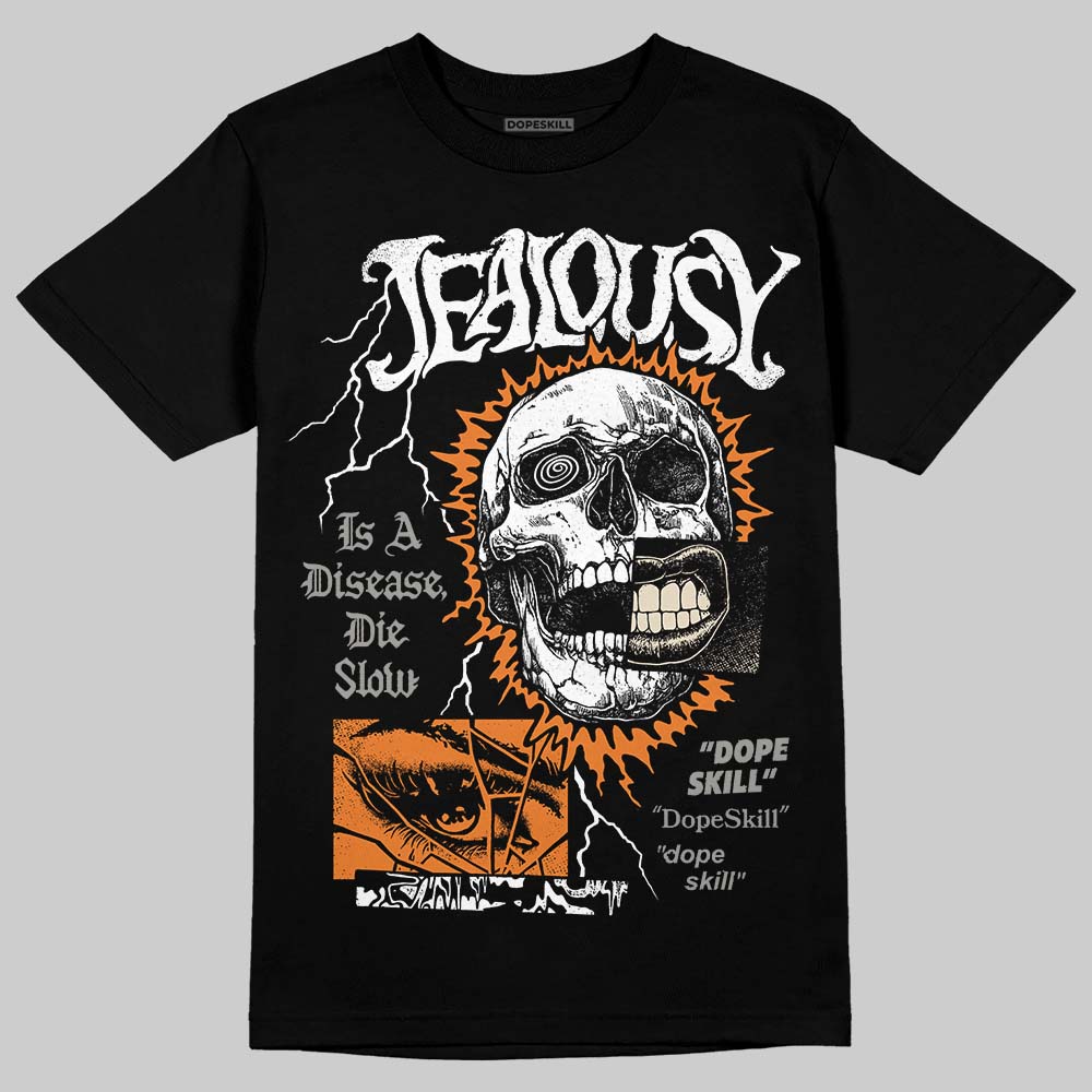 Jordan 3 “Orange Citrus” DopeSkill T-Shirt Jealousy Graphic Streetwear - black