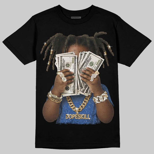 Awake NY x Jordan 5 Retro 'Black Racer Blue' DopeSkill T-Shirt Rich Youth Graphic Streetwear - Black