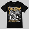 Jordan 12 Retro 'Taxi' 2025 DopeSkill T-Shirt Distorted Realms Graphic Streetwear - Black