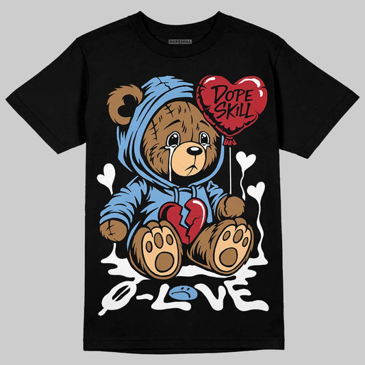 Jordan 12 Retro 'Melo' DopeSkill T-Shirt Broken Bear Graphic Streetwear - Black