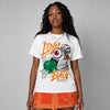 'Orange Citrus' 3s DopeSkill T-Shirt Loyal To The Bag Graphic