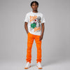 'Orange Citrus' 3s DopeSkill T-Shirt Loyal To The Bag Graphic