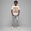 'Orange Citrus' 3s DopeSkill T-Shirt Stay Solid Graphic