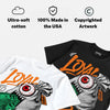 'Orange Citrus' 3s DopeSkill T-Shirt Loyal To The Bag Graphic