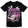 Jordan 4 GS “Hyper Violet” DopeSkill T-Shirt ENGINE Tshirt Graphic Streetwear - Black