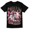 Dunk Low Smokey Mauve Playful Pink DopeSkill T-Shirt Chillin Graphic Streetwear - Black 