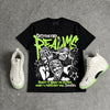 Foamposite Phantom Volt DopeSkill Oversize Print T-Shirt Distorted Realms Graphic