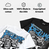 UNC 11s DopeSkill T-Shirt Distorted Realms Graphic