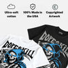 University Blue 14s DopeSkill T-Shirt Go Fund Yourself Graphic