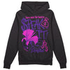 PURPLE Sneakers DopeSkill Hoodie Sweatshirt Speak It Graphic Streetwear - Black