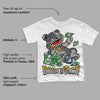 Cool Grey 11s DopeSkill Toddler Kids T-shirt Born To Be Rich Graphic