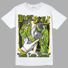 SB Dunk Low Chlorophyll DopeSkill T-Shirt Gotta Lotta Means Graphic Streetwear - White