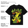 Neon Green Collection DopeSkill T-Shirt Slow Life Graphic