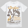 Jordan 5 “Earth/Metallic Gold” DopeSkill T-Shirt Broken Bones Graphic Streetwear - WHite