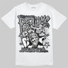 Jordan 5 Retro Wolf Grey (2026) DopeSkill T-Shirt Distorted Realms Graphic Streetwear - White