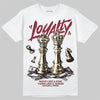 Jordan 3 PRM "Bin 23" DopeSkill T-Shirt Loyalty Graphic Streetwear - White