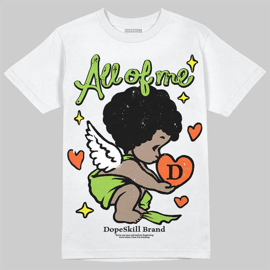 Neon Green Sneakers DopeSkill T-Shirt All Of Me Graphic Streetwear - White
