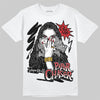 Jordan 6 Bin 23 DopeSkill T-Shirt NPC Graphic Streetwear - White