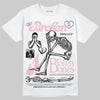 Air Max 95 OG “Pink Foam” DopeSkill T-Shirt Broken Bones Graphic Streetwear - White