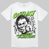 Neon Green Sneakers DopeSkill T-Shirt Outlast Graphic Streetwear - White