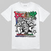 Jordan 11 City Pack “285” Atlanta DopeSkill T-Shirt Distorted Realms Graphic Streetwear - White