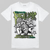 Foamposite Pro 'Pine Green' DopeSkill T-Shirt Distorted Realms Graphic Streetwear - White