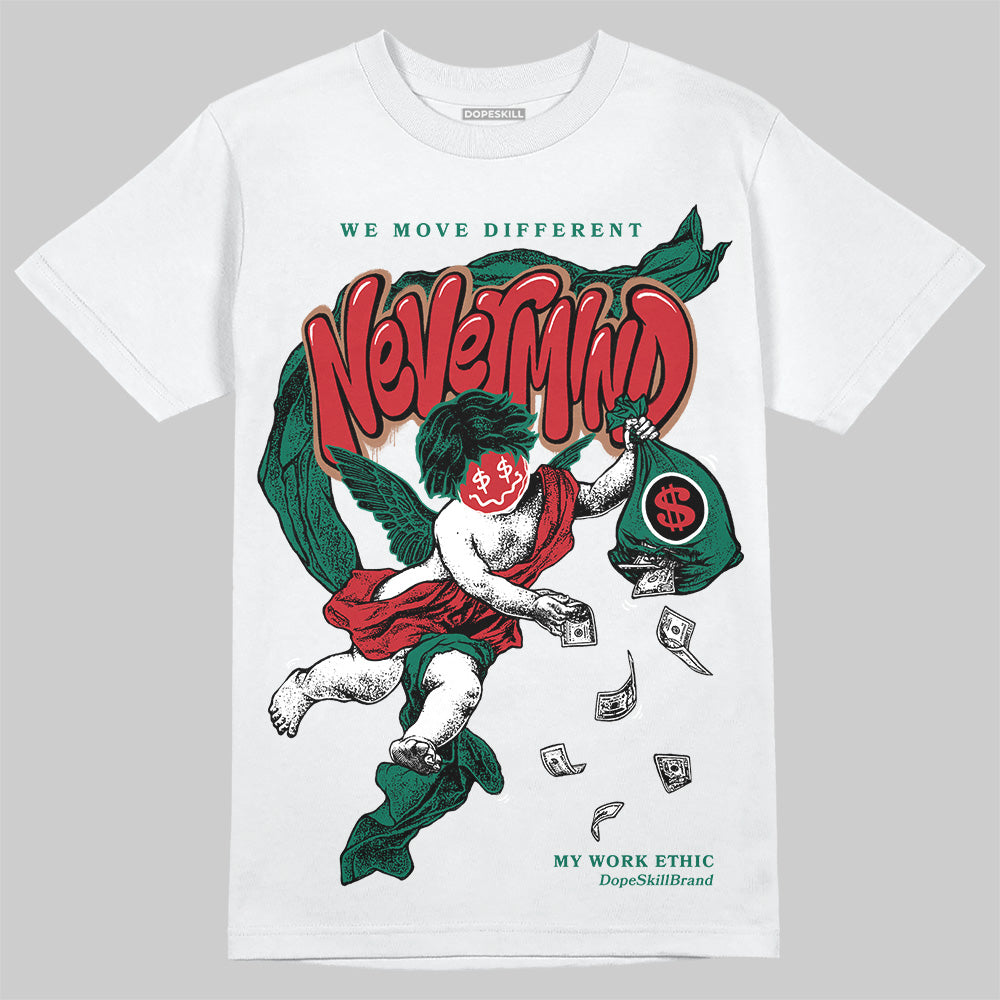 Jordan 5 ‘El Grito’ DopeSkill T-Shirt Nevermind Graphic Streetwear - White