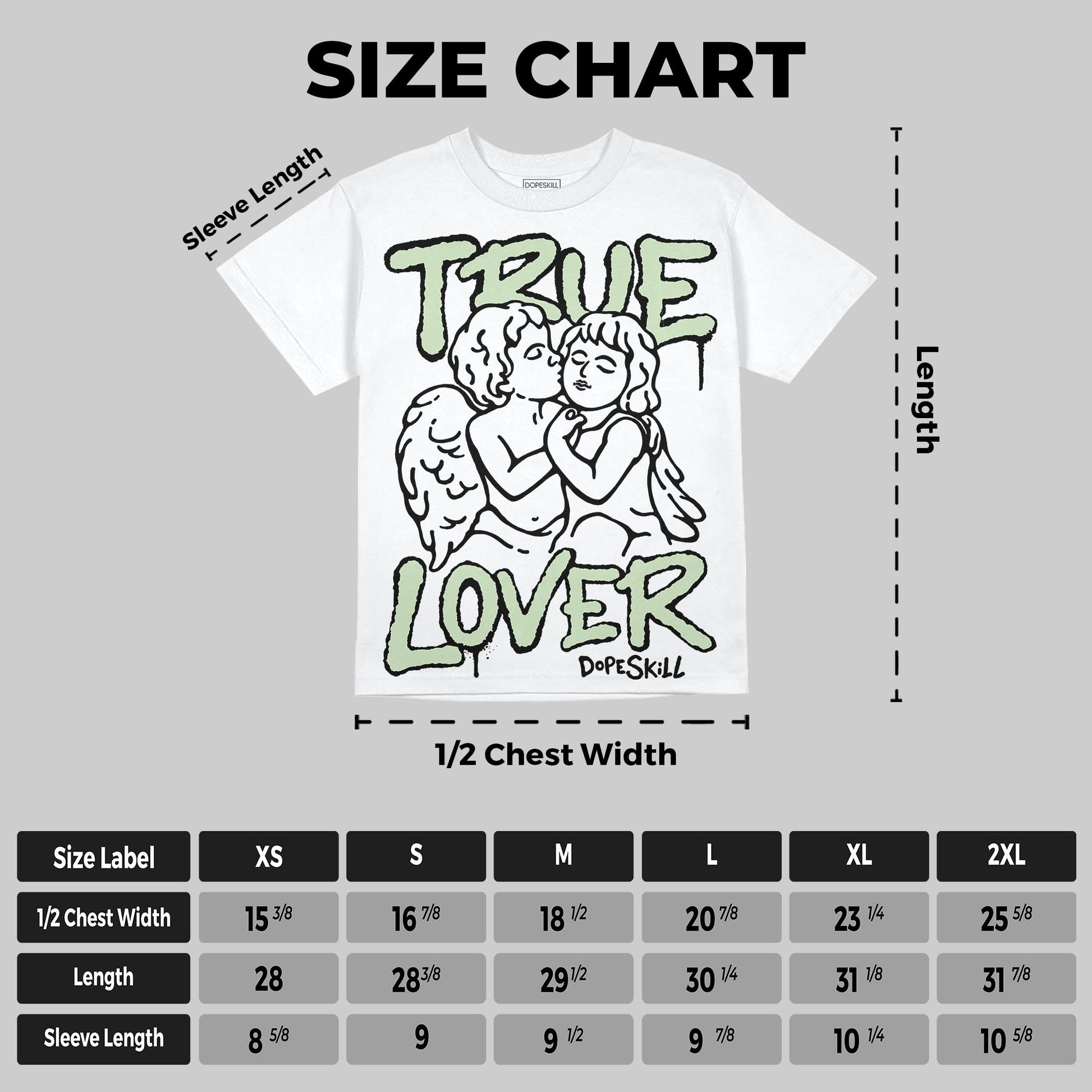 Seafoam 4s 2025 DopeSkill Oversize Print T-ShirtTrue Lover Graphic
