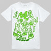 Neon Green Sneakers DopeSkill T-Shirt Real Y2K Players Graphic Streetwear - White