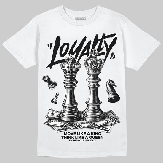 Jordan 6 "Cap and Gown" DopeSkill T-Shirt Loyalty Graphic Streetwear - White