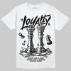 Jordan 6 "Cap and Gown" DopeSkill T-Shirt Loyalty Graphic Streetwear - White