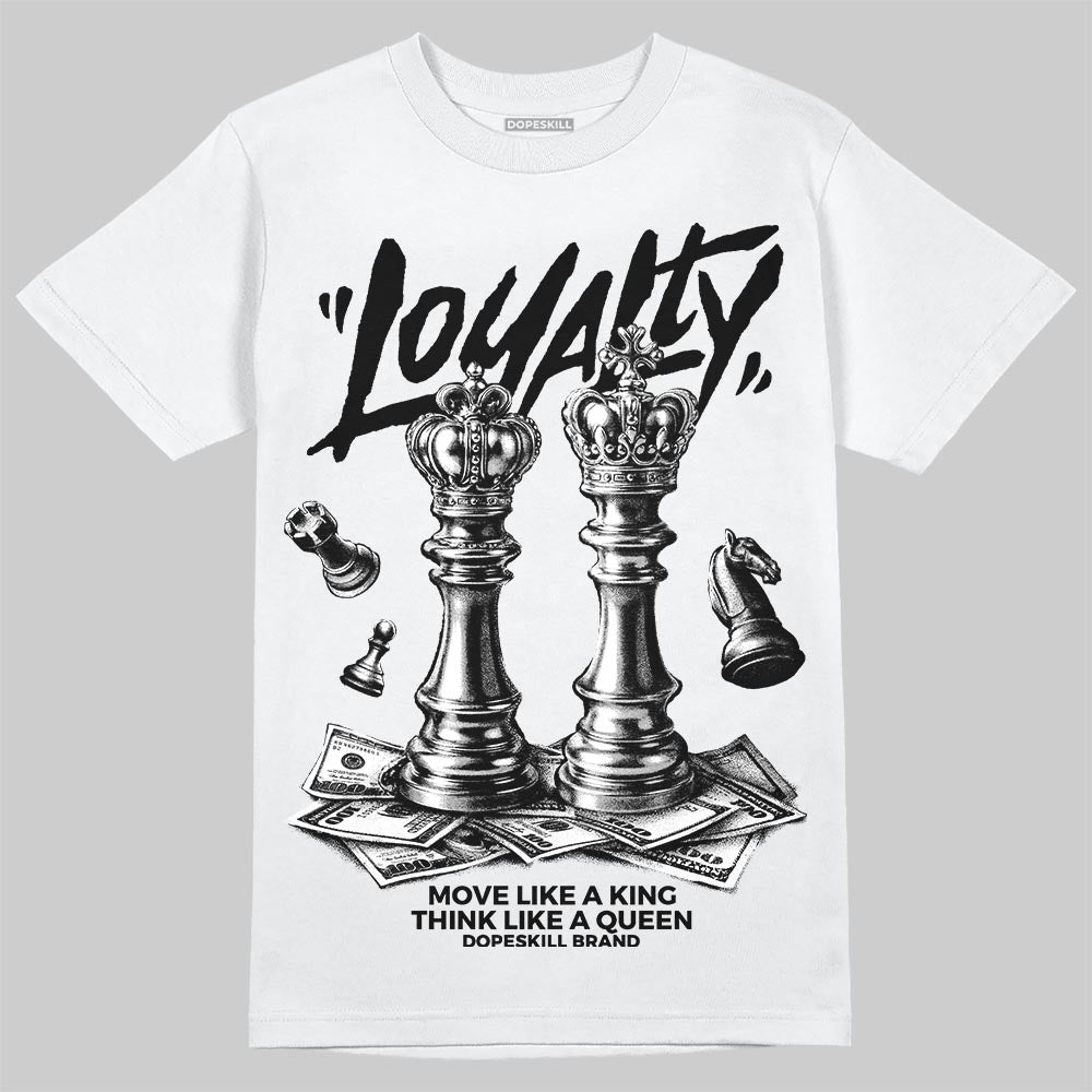Jordan 6 "Cap and Gown" DopeSkill T-Shirt Loyalty Graphic Streetwear - White