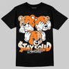 Jordan 3 Orange Citrus DopeSkill T-Shirt Stay Solid Graphic Streetwear - Black