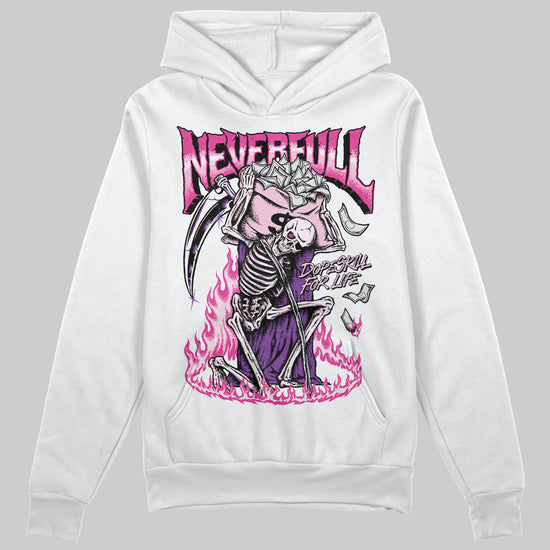 Pink Sneakers DopeSkill Hoodie Sweatshirt Heartless Graphic Streetwear - White