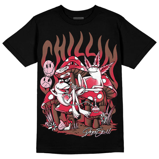 Dunk Low PRM Bacon DopeSkill T-Shirt Chillin Graphic Streetwear - Black