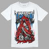 Jordan 11 Retro Cherry DopeSkill T-Shirt Life or Die Graphic Streetwear - White