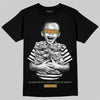 Olive Sneakers DopeSkill T-Shirt Scared Money Don't Make No Money Graphic Streetwear - Black