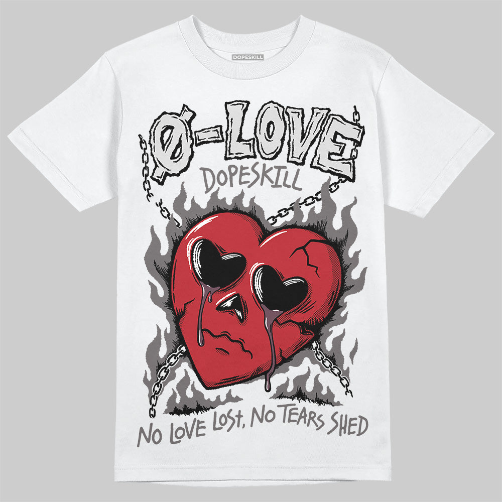 New Balance 1906R Silver Classic Crimson DopeSkill T-Shirt Crying Heart Graphic Streetwear - White