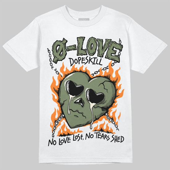 Jordan 4 Retro OG SP Undefeated (2025) DopeSkill T-Shirt Crying Heart Graphic Streetwear - White 