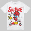Jordan 11 Retro Cherry DopeSkill T-Shirt Self Made Graphic Streetwear - White