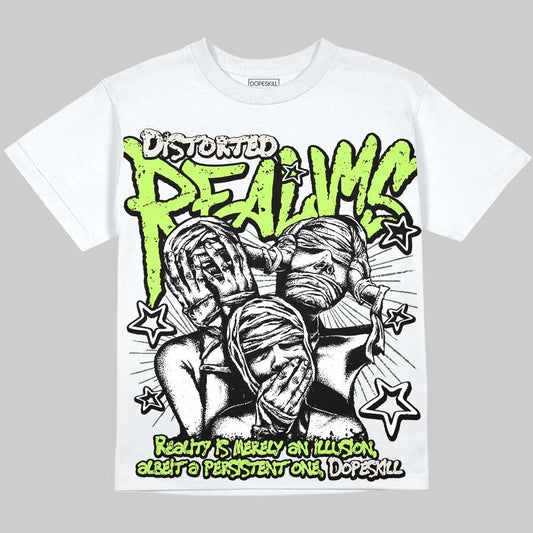 Foamposite Phantom Volt DopeSkill Oversize Print T-Shirt Distorted Realms Graphic