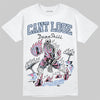Jordan 3 GS “Cobalt Bliss” DopeSkill T-Shirt Cant Lose Graphic Streetwear - White