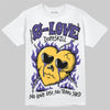 Kobe 8 Protro "Lakers Home" DopeSkill T-Shirt Crying Heart Graphic Streetwear - White