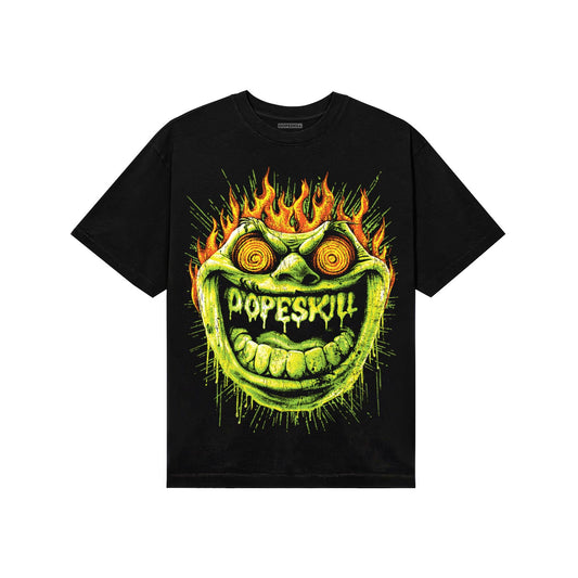 Neon Green Sneakers DopeSkill T-Shirt Hellfire Graphic Streetwear - black