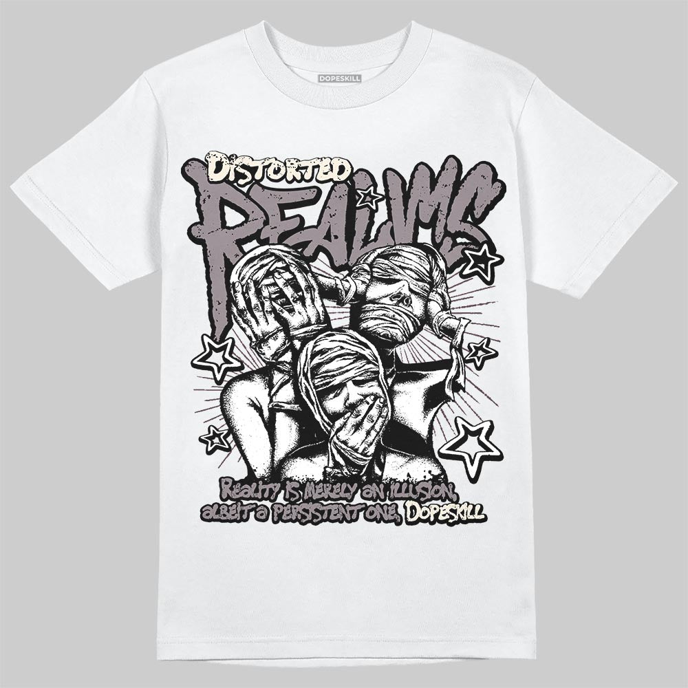 A Ma Maniére x Air Jordan 6 Retro “Smoky Mauve”⁠ DopeSkill T-Shirt Distorted Realms Graphic Streetwear - White