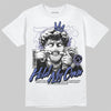 Air Max 90 x Patta Sapphire and Particle Grey DopeSkill T-Shirt In My Way Graphic Streetwear - White