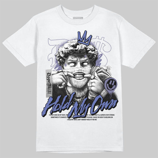 Air Max 90 x Patta Sapphire and Particle Grey DopeSkill T-Shirt In My Way Graphic Streetwear - White