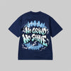 Electric Grind DopeSkill Premium T-shirt Streetwear - navy Back
