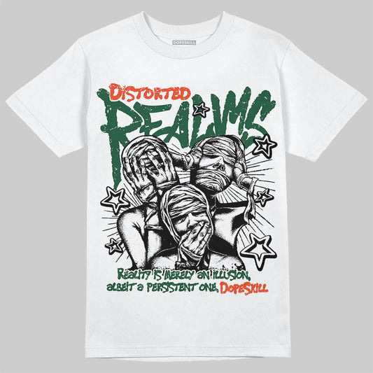 Dunk Team Dark Green Orange DopeSkill T-Shirt Distorted Realms Graphic